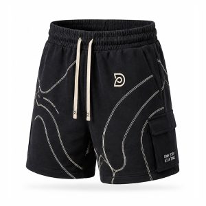 Custom Fleece Cargo Shorts